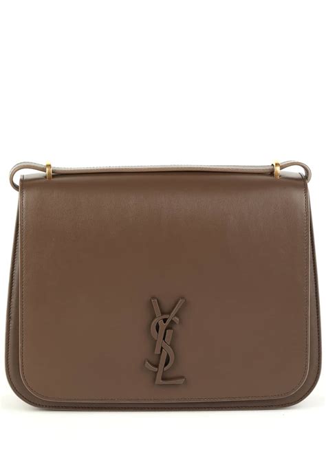 spontini large monogram ysl leather crossbody bag fashionphile|SAINT LAURENT Suede Small Spontini Saddle Bag .